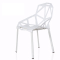 Creative furniture Nordic fashion hollow chair hotel leisure coffee chair metal leg dining chair